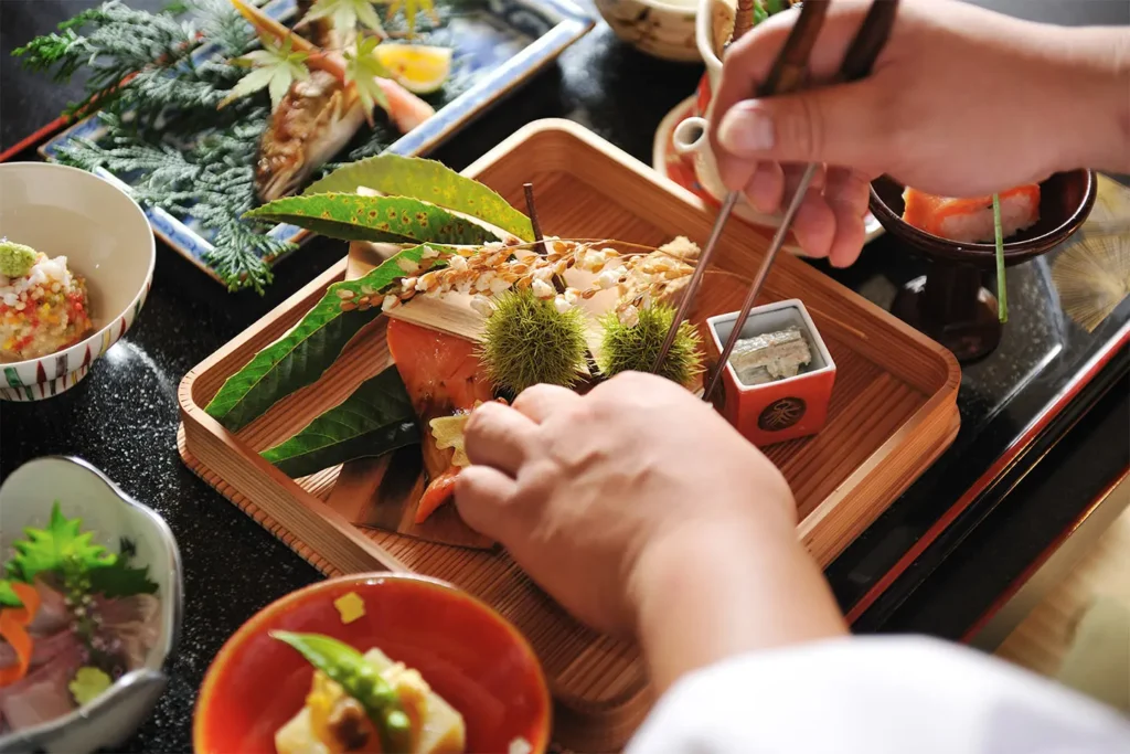 Japanese traditional dishes