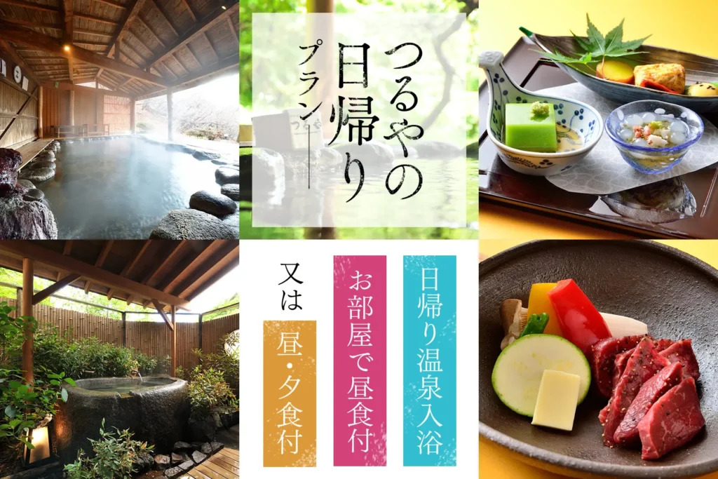 つるやの日帰りプラン
